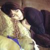 Première photo de Kim Kardashian depuis son accouchement, publiée samedi 29 juin 2013 par sa soeur Khloe sur Facebook.