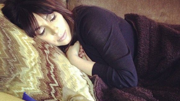 Kim Kardashian : 1re photo depuis l'accouchement, elle veut retrouver la ligne