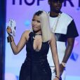 Nicki Minaj sur la scène des BET Awards 2013 au Nokia Theatre, à Los Angeles, le 30 juin 2013.