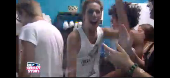 Harlem shake dans Secret Story 7, lundi 1er juillet 2013 sur TF1