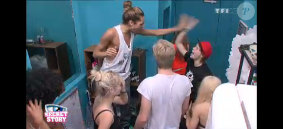 Harlem shake dans Secret Story 7, lundi 1er juillet 2013 sur TF1