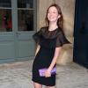 Audrey Marnay arrive à l'hôtel d’Évreux pour assister au défilé haute couture d'Alexis Mabille. Paris, le 1er Juillet 2013.