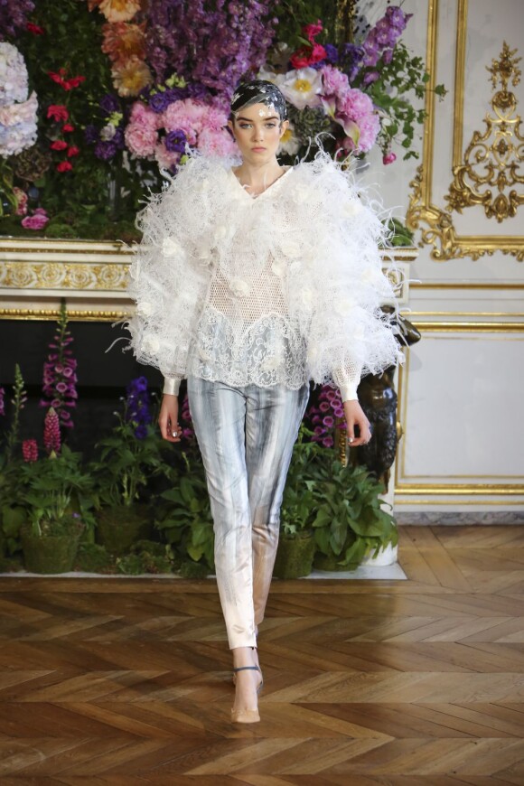 Défilé Alexis Mabille haute couture automne-hiver 2013-2014 à l'hôtel d’Évreux. Paris, le 1er juillet 2013.