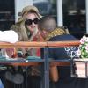 Ashlee Simpson va déjeuner au restaurant avec Evan Ross (le fils de Diana Ross) à West Hollywood, le 2 juillet 2013. Selon les dernières rumeurs, Ashlee et Evan seraient en couple
Photo exclusive
