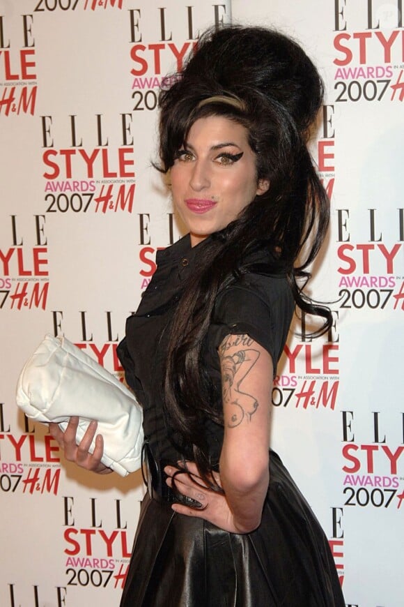 Amy Winehouse au ELLE Style Awards à Londres, le 12 février 2007.