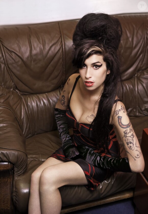Amy Winehouse à Londres, le 2 février 2007.