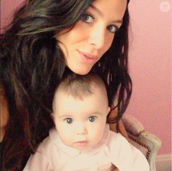 Jade Foret et sa petite fille Liva