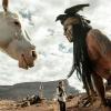 Johnny Depp dans le film Lone Ranger
