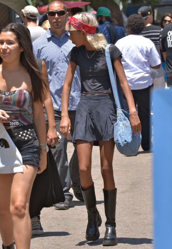 Exclusif - Willow Smith à Hollywood, le 7 juillet 2013.