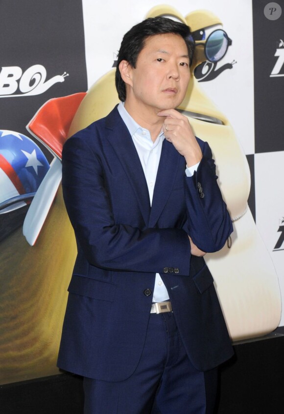 Ken Jeong pose à la première du film Turbo à New York, le 9 juillet 2013.