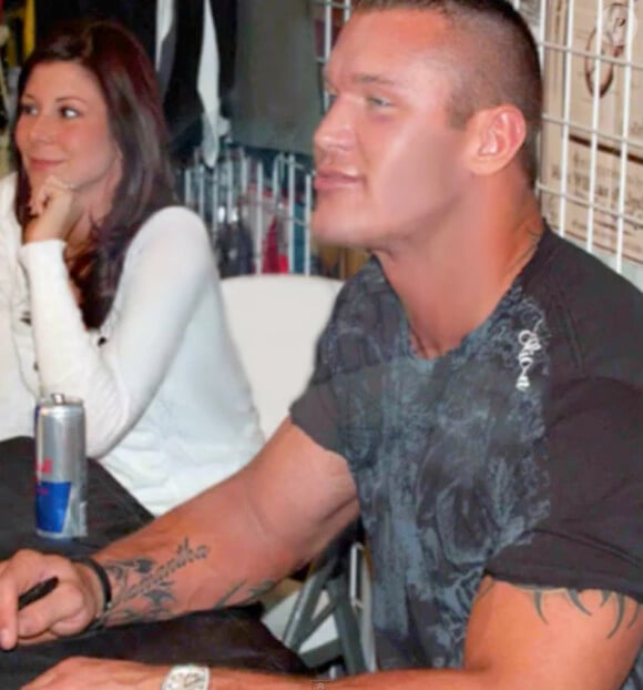 Le catcheur Randy Orton et son ex-femme Samantha Speno