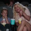 La chanteuse Britney Spears et ses fils Sean Preston et Jayden James dans le clip Ooh La La. Juillet 2013.
