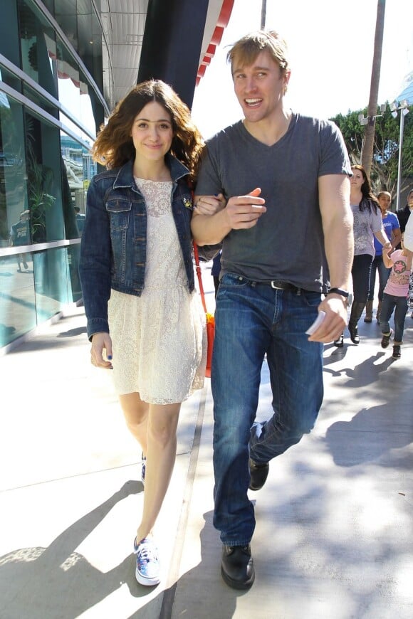 Emmy Rossum et Tyler Jacob Moore à Los Angeles le 11 mars 2013.