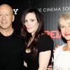 Bruce Willis, Mary-Louise Parker, Helen Mirren à la première du film Red 2 à New York, le 16 juillet 2013.