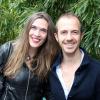 Calogero et sa compagne Marie Bastide à Roland-Garros à Paris le 10 juin 2012.