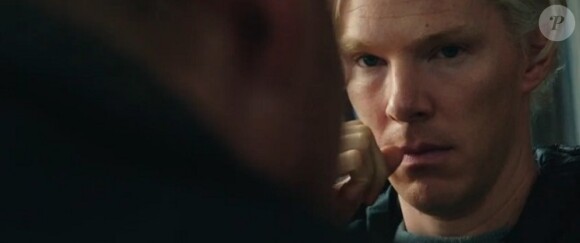 Julian Assange (Benedict Cumberbatch) dans Le Cinquième Pouvoir.