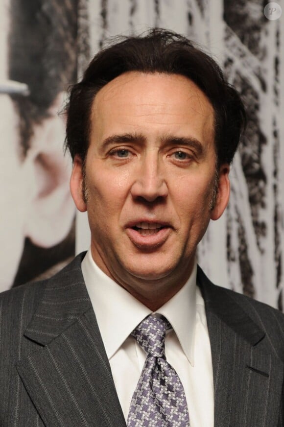 Nicolas Cage à la première du film Frozen Ground au Vue West End, Londres, le 17 juillet 2013.