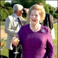  La baronne Margaret Thatcher à Londres, le 12 juin 2006. 