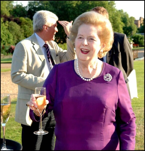 La baronne Margaret Thatcher à Londres, le 12 juin 2006.