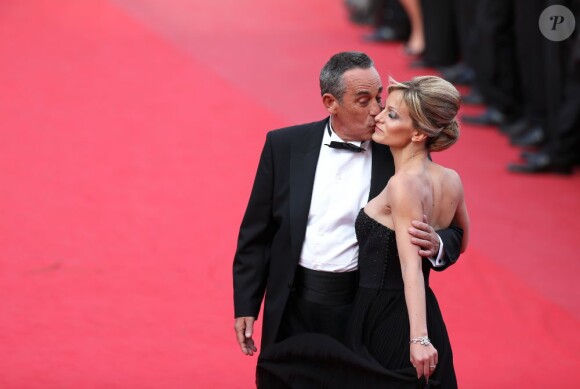 Thierry Ardisson et Audrey Crespo-Mara en mai 2012 à Cannes
