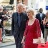Bruce Willis et Dame Helen Mirren lors de l'avant-première du film Red 2 à Londres le 22 juillet 2013