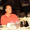 Jacques Chirac et son épouse Bernadette au restaurant Le Girelier à Saint-Tropez le 10 août 2012.