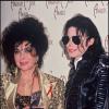 Elizabeth Taylor et Michael Jackson en 1993.