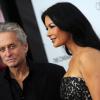 Michael Douglas et Catherine Zeta-Jones à New York pour la présentation d'Effets secondaires le 31 janvier 2013