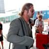Brad Pitt à l'aéroport de Los Angeles, le 21 juillet 2013