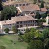 Vue aérienne du domaine de Miraval à Correns appartenant à Angelina Jolie et Brad Pitt depuis 2008