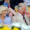 Le prince Charles et Camilla Parker Bowles en visite au Royal Welsh Show à Powys, au Pays de Galles, le 24 juillet 2013.