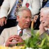 Le prince Charles et Camilla Parker Bowles en visite au Royal Welsh Show à Powys, au Pays de Galles, le 24 juillet 2013.