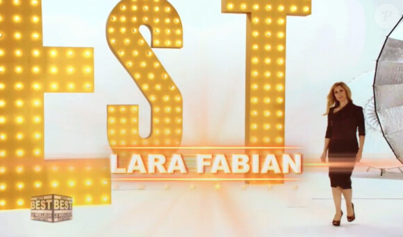 Lara Fabian, jurée de The Best (Emission The Best du vendredi 26 juillet 2013)