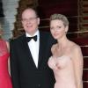 Antoine Arnault, Natalia Vodianova, Le Prince Albert II de Monaco, La Princesse Charlene de Monaco au Love Ball organisé à l'Opéra Garnier à Monaco le 27 juillet 2013.