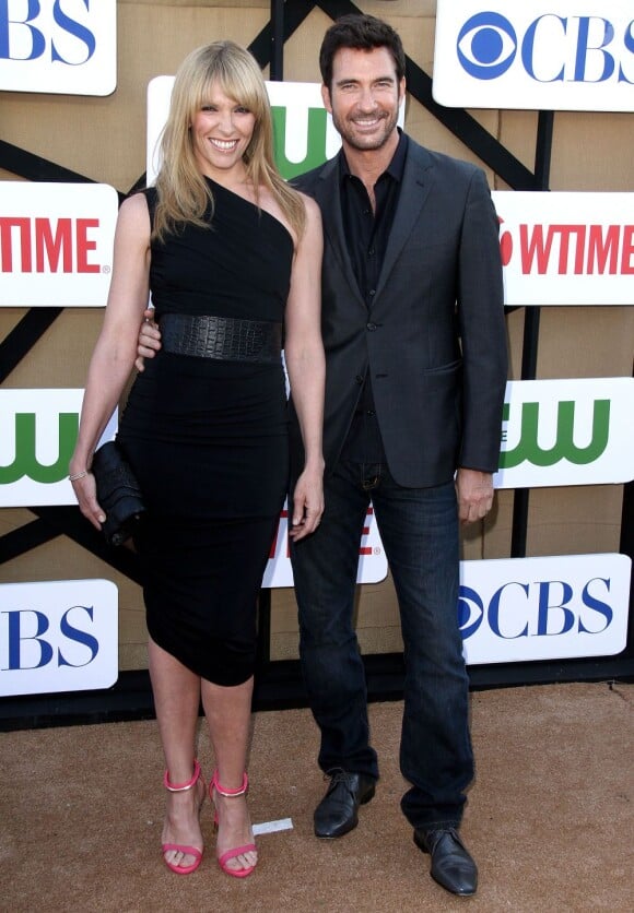 Toni Collette et Dylan McDermott lors de la soirée "Summer TCA 2013" à Beverly Hills, le 29 juillet 2013.
