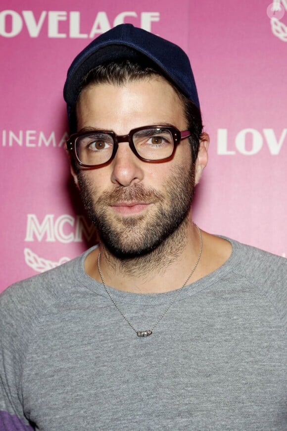 Zachary Quinto à la première de Lovelace au MoMA de New York, le 30 juillet 2013.