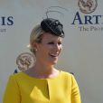 Zara Phillips, enceinte de son premier enfant, était très lookée lors du Ladies Day à l'hippodrome Glorious Goodwood de Chichester dans le West Sussex le 1er août 2013.