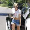 Miley Cyrus à Los Angeles, le 4 août 2013.