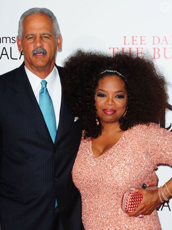 Oprah Winfrey et son mari Stedman Graham à la première du film The Butler (Le Majordome) à New York, le 5 août 2013.