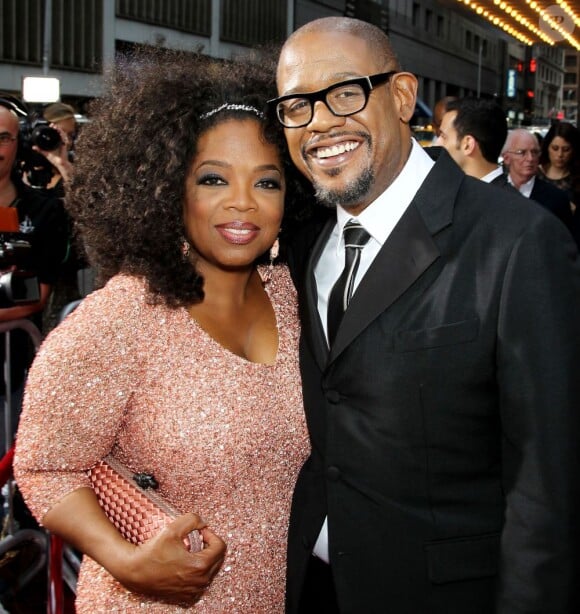 Oprah Winfrey et Forest Whitaker à la première du film The Butler (Le Majordome) à New York, le 5 août 2013.