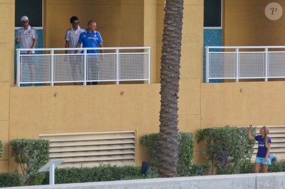 Les joueurs du Real Madrid étaient attendus par leur fan à Miami le 6 août 2013