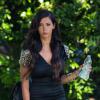 Nabilla, ultraglamour, sur le tournage d'Hollywood Girls 3, le 3 août 2013 à Los Angeles