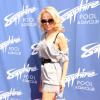Pamela Anderson à l'inauguration du club "Sapphire Pool & Day" à Las vegas, le 4 mai 2013.
