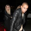 Ashlee Simpson et son petit ami Evan Ross se rendent au "Aventine Club" à Hollywood, le 9 août 2013.