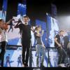 One Direction sur scène au Target Center de Minneapolis, Minnesota, USA, le 18 juillet 2013.
