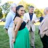 Alec Baldwin en compagnie de son épouse Hilaria, enceinte, à la "Author's Night" organisée à la Gardiner's Farm, à East Hampton, le 10 août 2013.