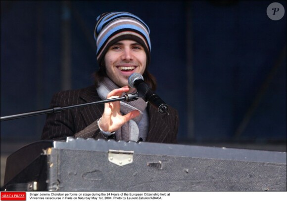 Jérémy Chatelain à Vincennes le 3 mai 2004.