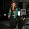 Jessica Alba, lookée et splendide et son mari Cash Warren sont allés dîner au restaurant Mr Chow à Beverly Hills. Le 13 août 2013