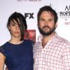 Jason Gann et son épouse Alejandra Varela à Los Angeles le 13 octobre 2013.