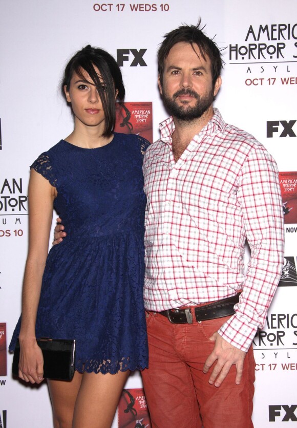 Jason Gann et son épouse Alejandra Varela à Los Angeles le 13 octobre 2013.